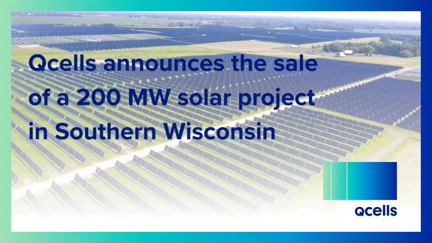 Qcells finalizes sale of Ursa Solar to Wisconsin utility partners