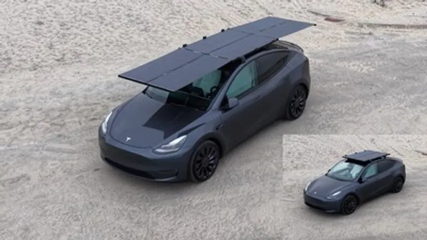 Lightweight, efficient EV roof rack from DartSolar