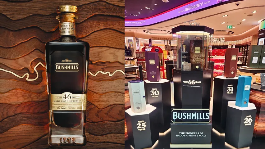Bushmills unveils 46YO whiskey in Dubai Duty Free