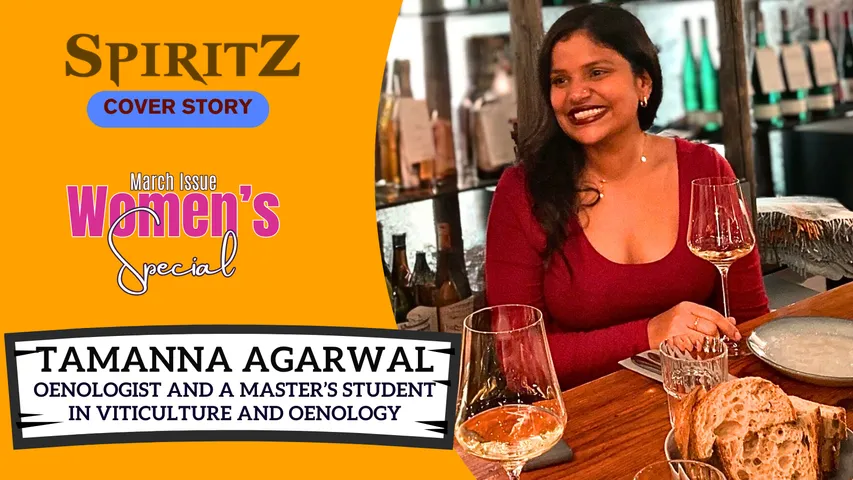 Tamanna Agarwal, oenologist and a master’s student in viticulture and oenology