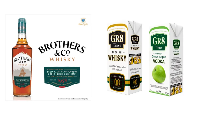 Globus Spirits launches two whiskies and a vodka