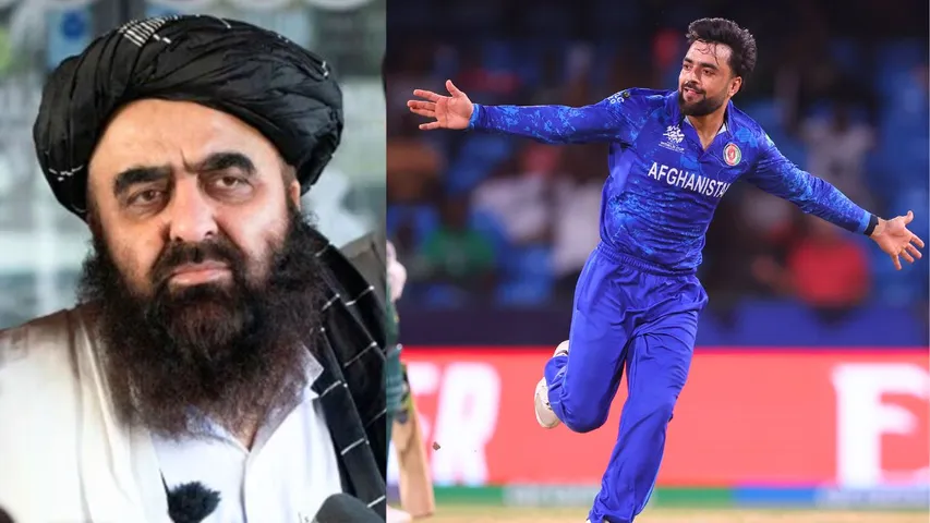 T20 World Cup 2024 AFG vs BAN Taliban Foreign Minister Congratulated Rashid Khan