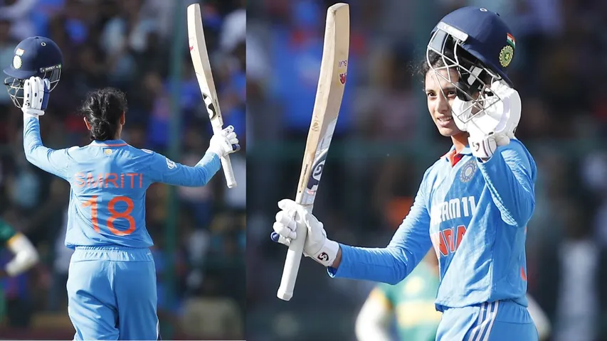 India Women vs South Africa Women INDW vs RSAW Smriti Mandhana Century