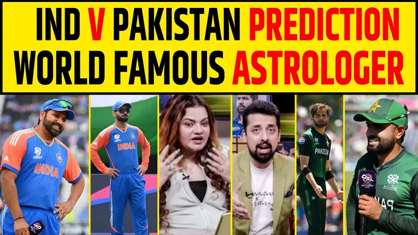 🔴T20 WC 24- INDIA VS PAK KI SABSE BADI PREDICTION- WORLD FAMOUS ASTROLOGER #indvspak