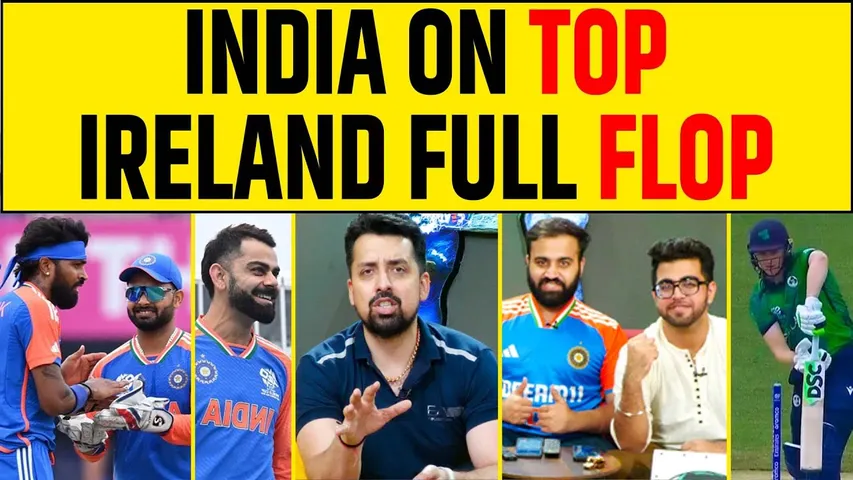 🔴- IND VS IRE T20 WORLD CUP: INDIAN BOWLING DOMINATION, IRELAND FLOP SHOW, EASY WIN!