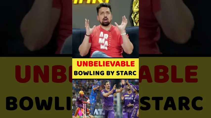 UNBELIVABLE BOWLING BY STARC #mitchellstarc