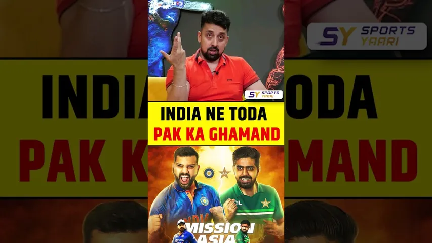 INDIA NE TODA PAKISTAN KA GHAMAND 🔥🔥🔥 #indvspak #babarazam