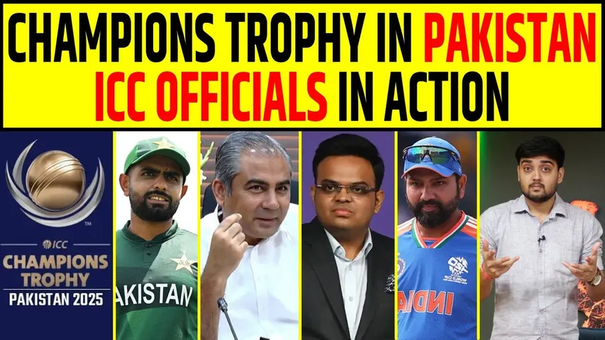 🔴CHAMPIONS TROPHY TO BE HELD IN PAKISTAN, ICC OFFICIALS IN ACTION