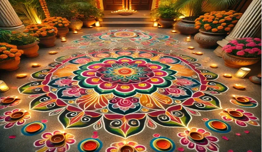 Traditional Diwali Decor