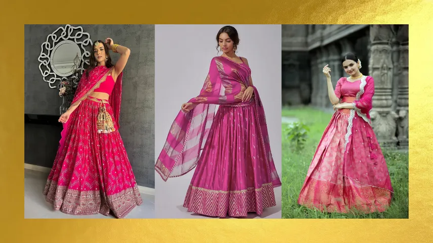 Sonam Kapoor Ahuja’s Pink Lehenga