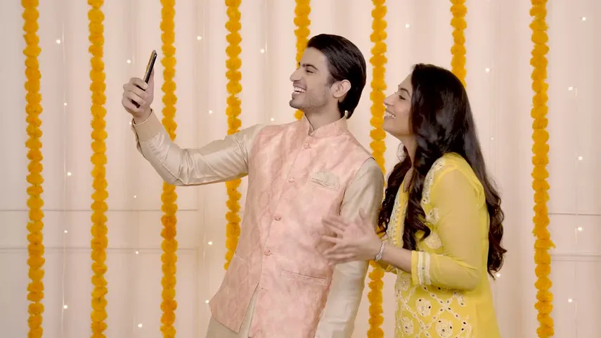 Video call on Diwali