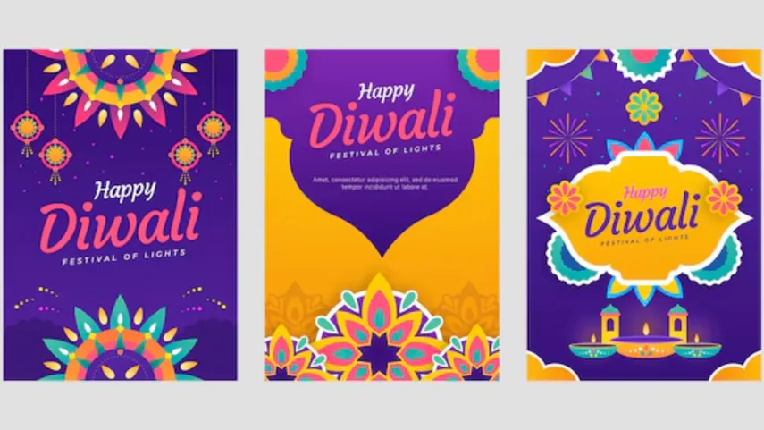 Virtual Diwali Scrapbook