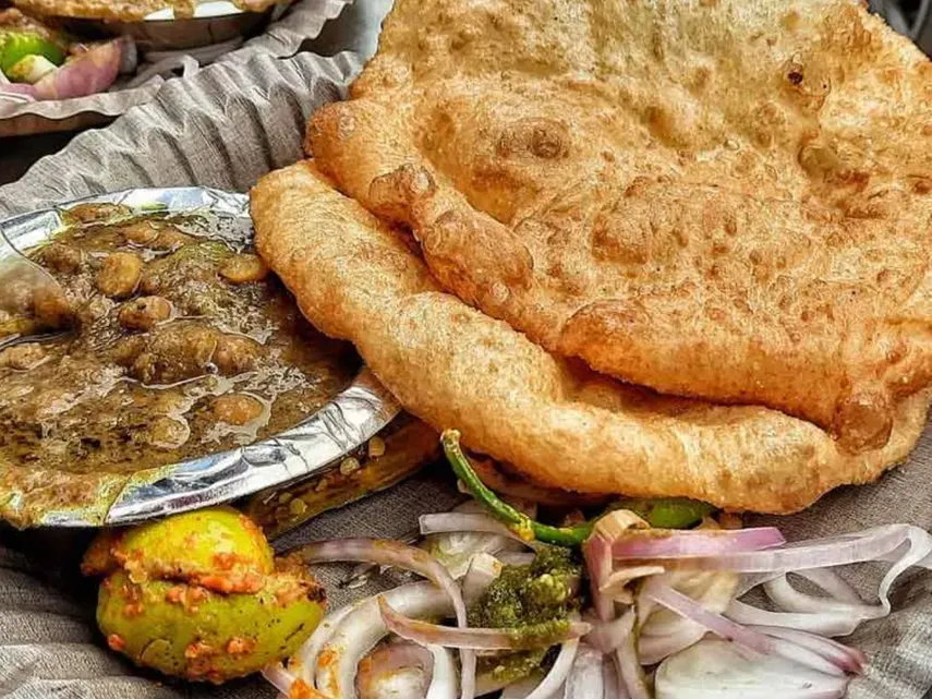 Chole Bhature at Rajouri Garden