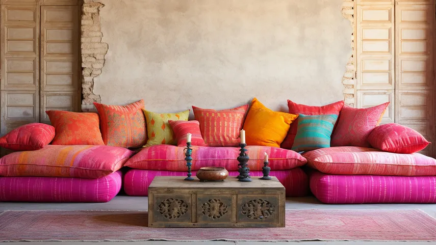 Jazz Up the Space with Festive Cushions & Throws