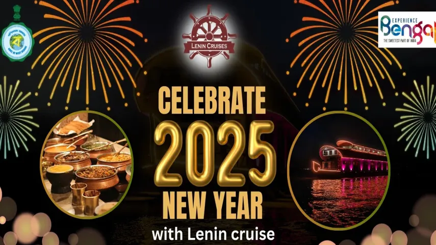 New Year Celebration in Cruise kolkata