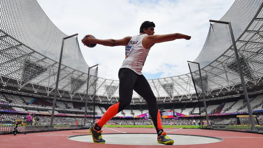Indian Para Discus Throw