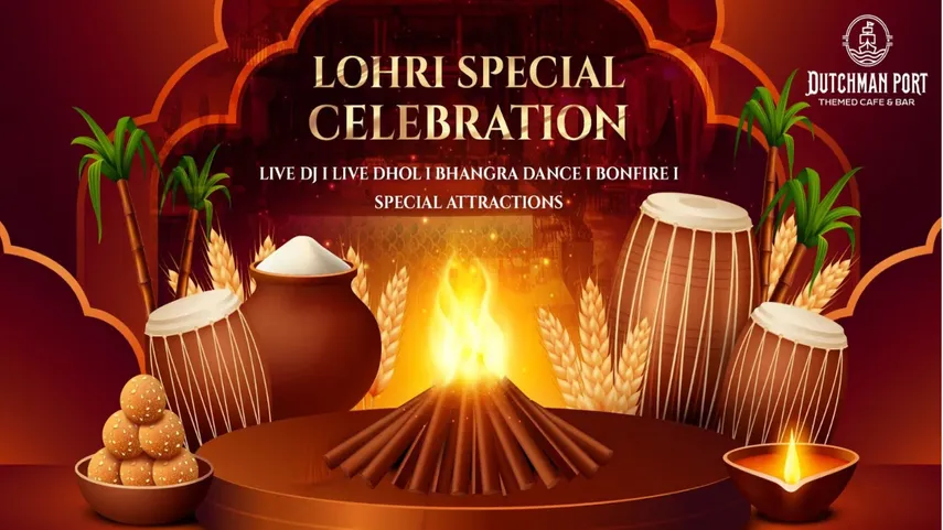 Lohri Celebration at Dutchman Port - Noida