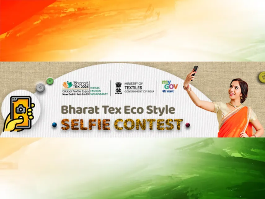 bharat text eco style selfie contest