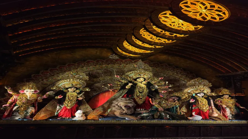 Mudiali Club Durga Puja Pandal