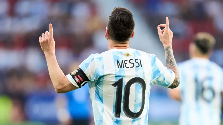 Lionel Messi wears the football jersey number 10 | Sportz Point