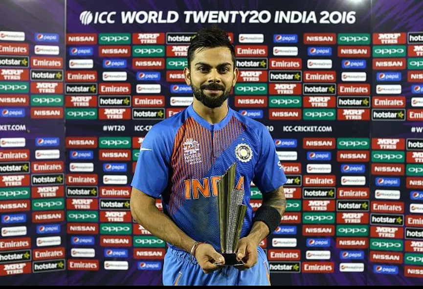 Player of the series winners in T20 World Cup History - Virat Kohli - 2016 - sportzpoint.com