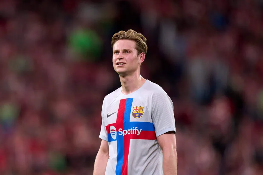 Frenkie de Jong returns in midfield for his first start after his comeback from injury - Crvena Zvezda vs Barcelona UEFA Champions League 2024/25 LIVE - sportzpoint.com