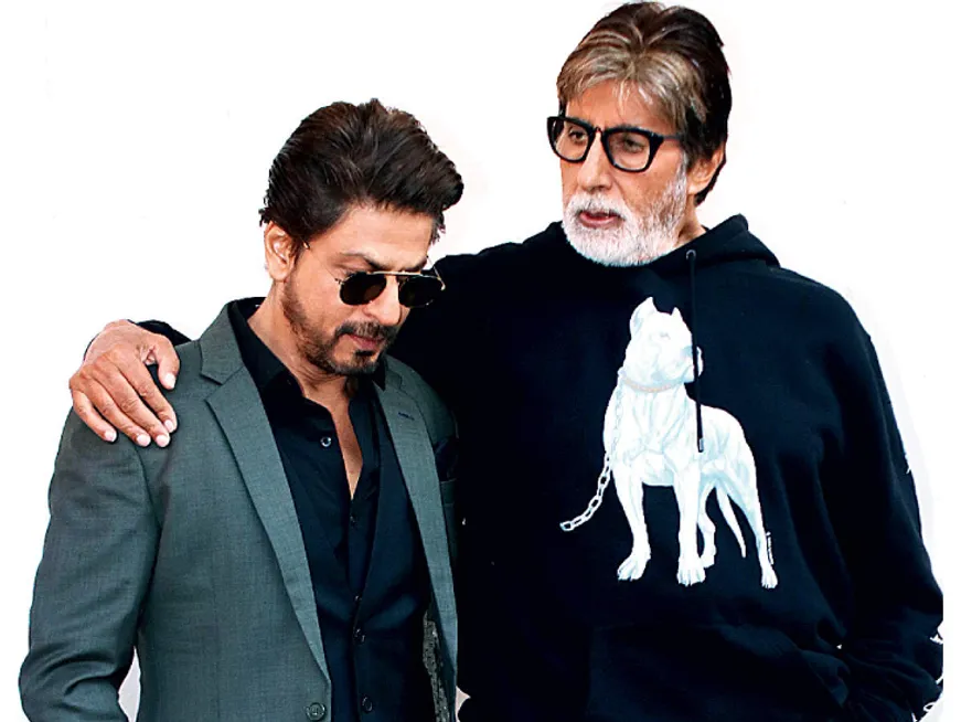 Amitabh Bachchan and Shahrukh Khan 