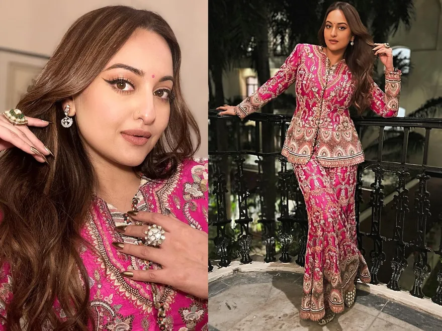Sonakshi Sinha In Pink Ethnic Outfit Looks Oh-So-Gorgeous; Check Out  Pictures - News18