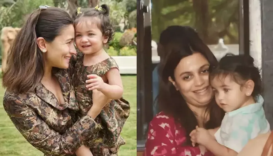 Alia Bhatt-Ranbir's Little One, Raha Adorably Holds Maasi, Shaheen As They  Visit Soni Razdan's House