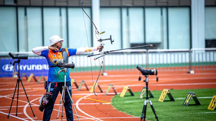 Deepika Kumari shoots in Shanghai Archery World Cup - sportzpoint.com