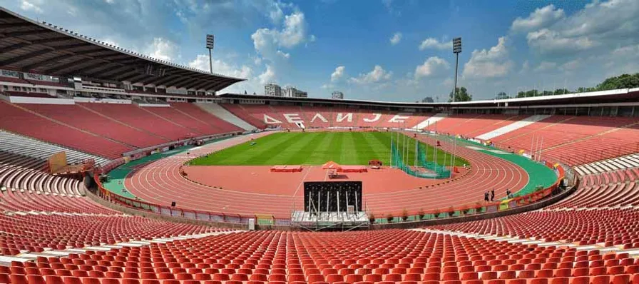 Red Star Belgrade Stadium - Rajko Mitić Stadium - Sportz Point