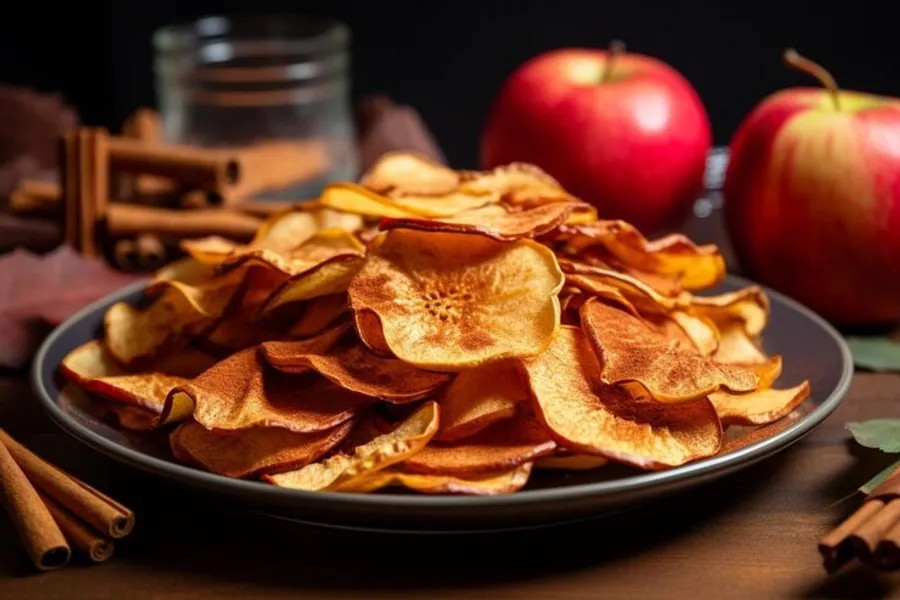 Apple Spicy Chips Easy Recipe