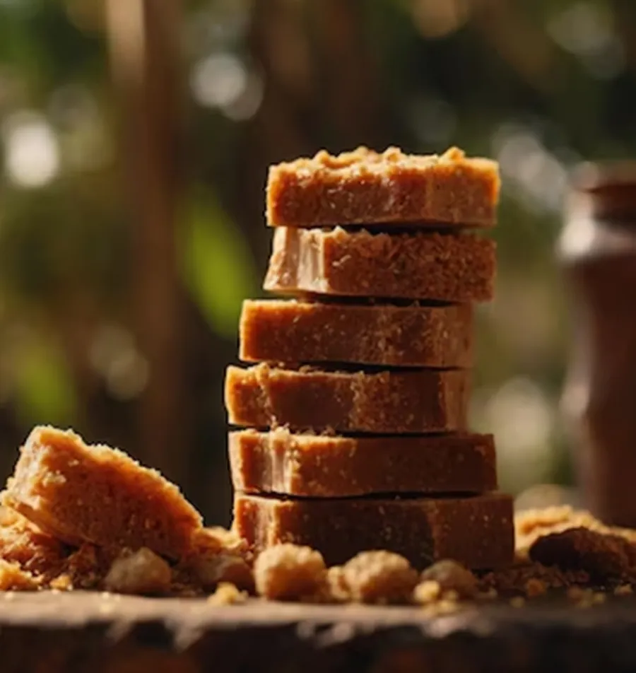 Drinking Jaggery Milk