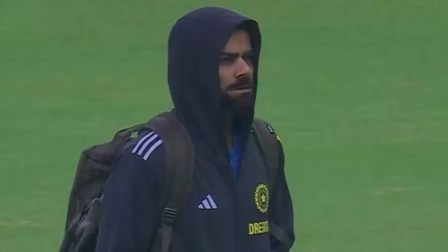 India vs New Zealand 1st Test,: Virat Kohli at Chinnaswamy stadium (Twitter/X)-sportzpoint.com