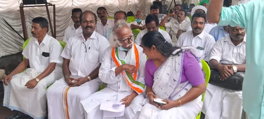 karshaka congress s rajbhavan march-3