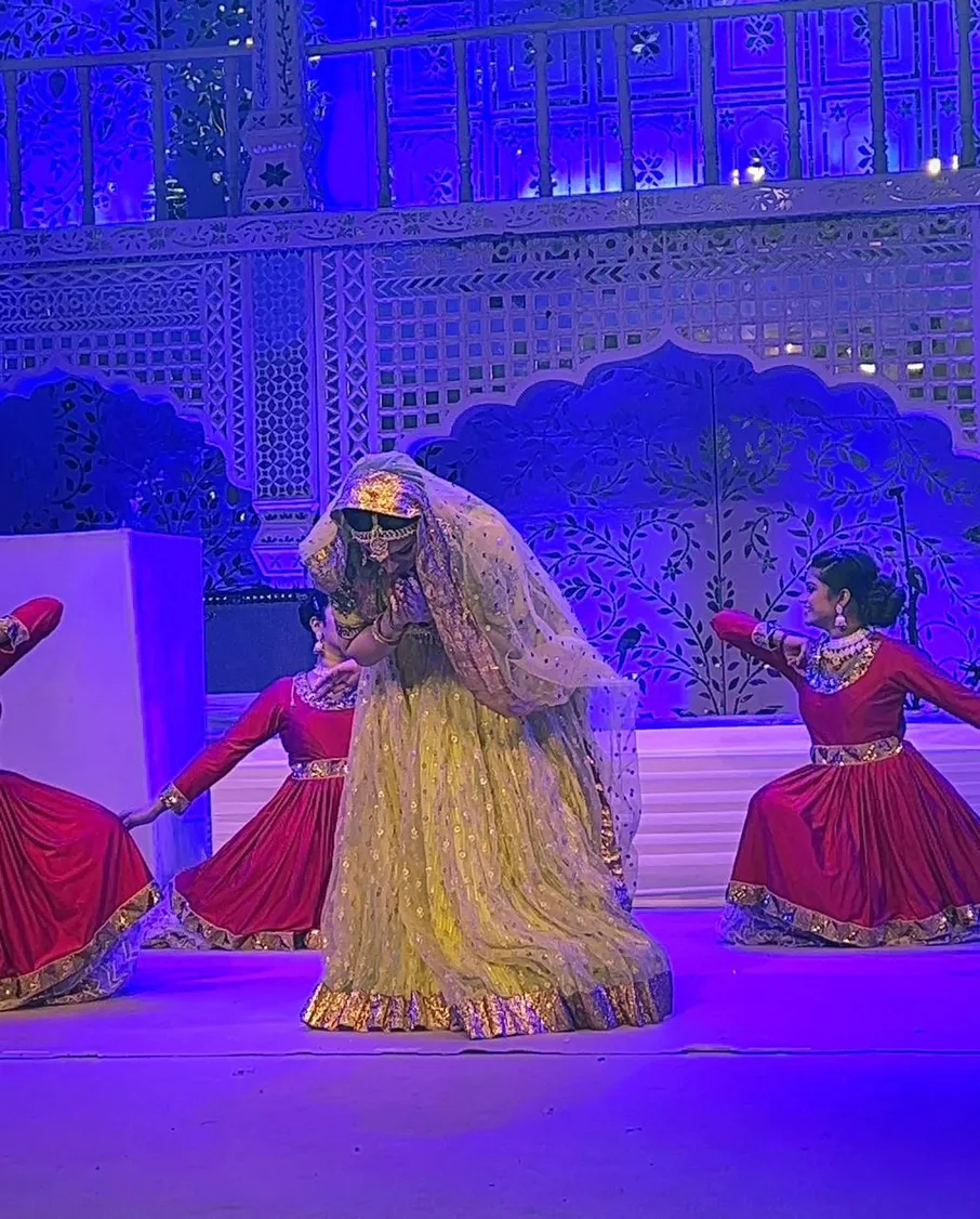 Shama Sikander danced to classical music