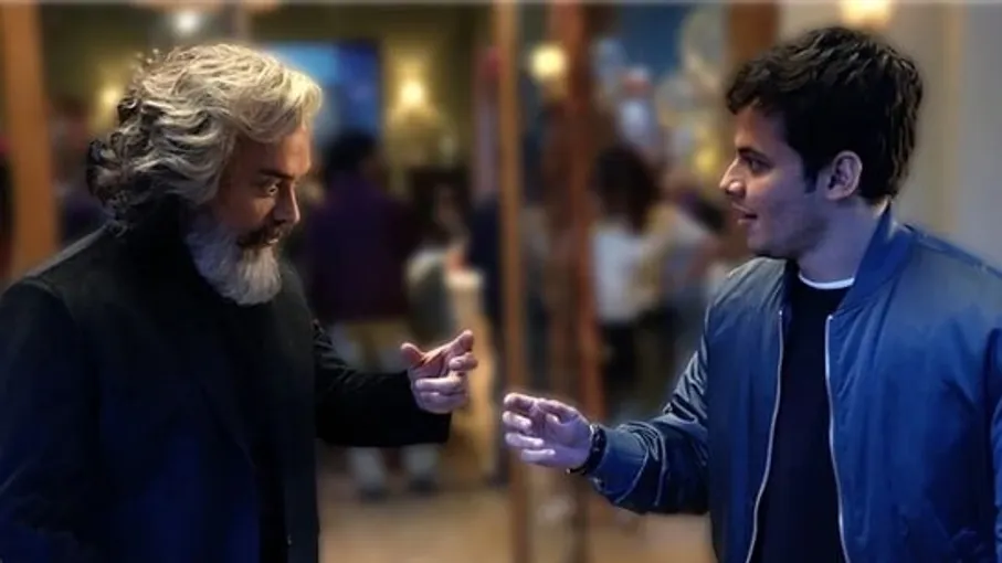 Aamir Khan and Darsheel Safary in a still from the ad 