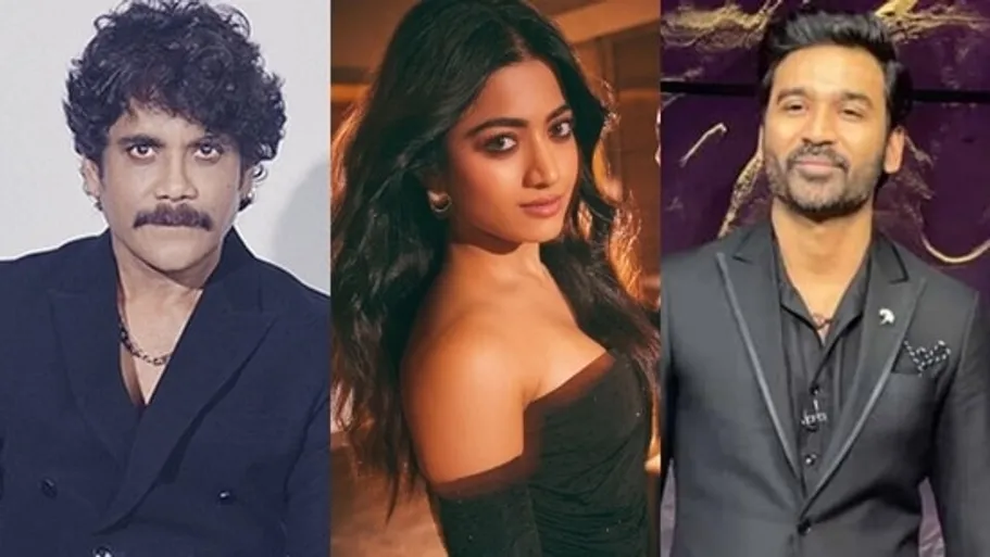 Nagarjuna, Rashmika and Dhanush's film went on-floors on Wednesday(Instagram)