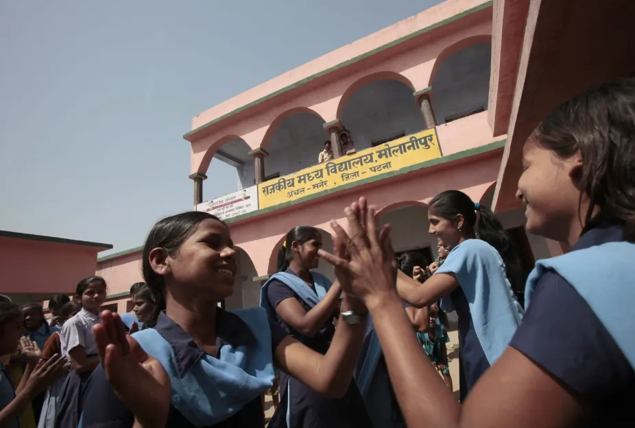 government school children