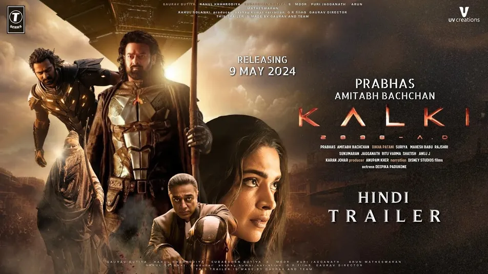 Kalki 2898 AD - Hindi Trailer | Prabhas | Amitabh Bachchan | Kamal Haasan |  Deepika Padukone, Ashwin