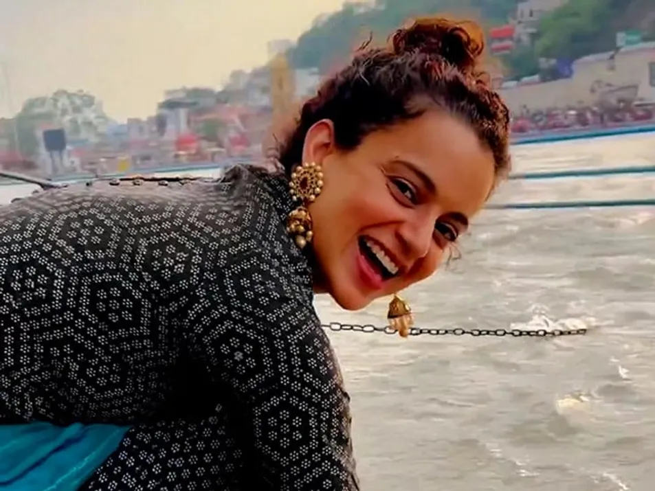 Kangana Ranaut Shared A Beautiful Video From Haridwar, Lots Of Fun On The  Banks Of The Ganges