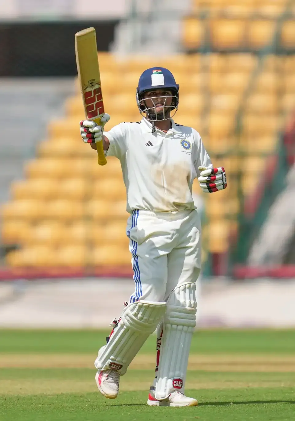 Musheer Khan scores a hundred in Duleep Trophy 2024 - sportzpoint.com