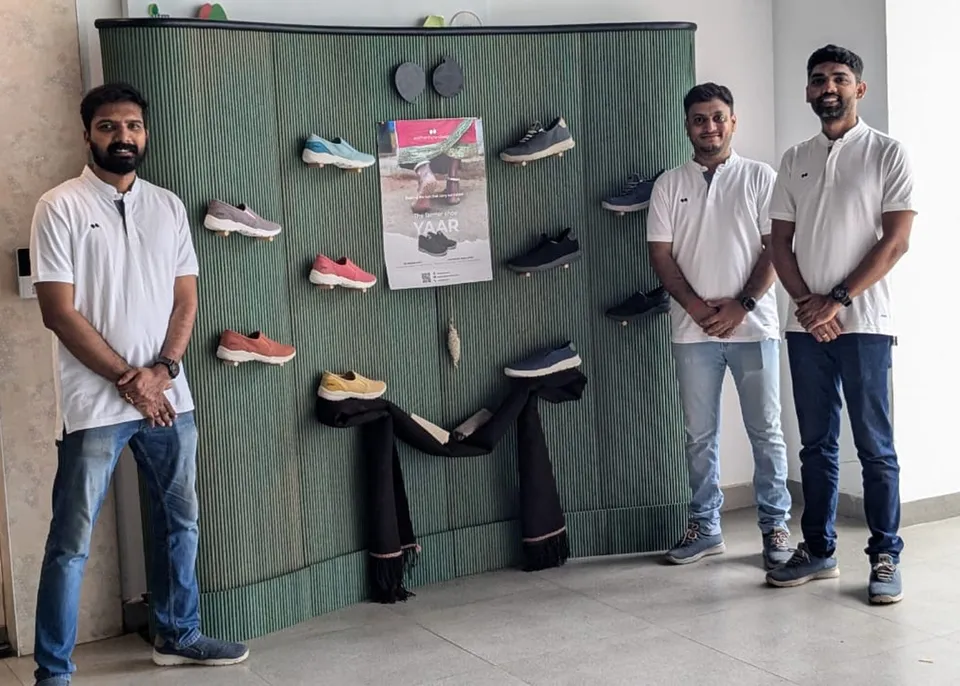 Nakul, Vidyadhar and Santosh (from left to right).