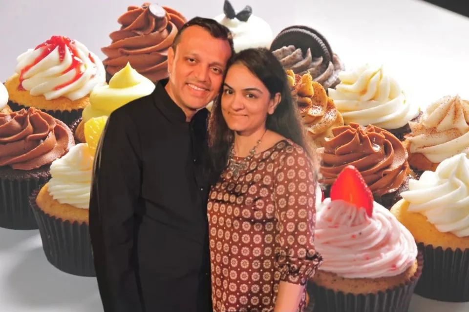 Amar and Darshini Patel, founders of Buttercupp