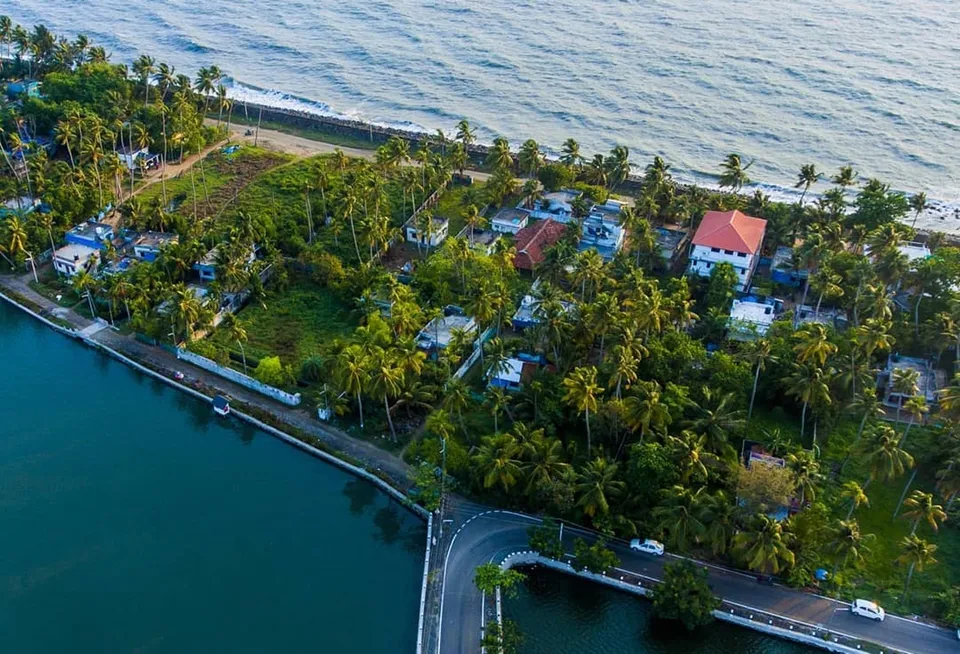 The pristine beach and backwaters of Kuzhupilly