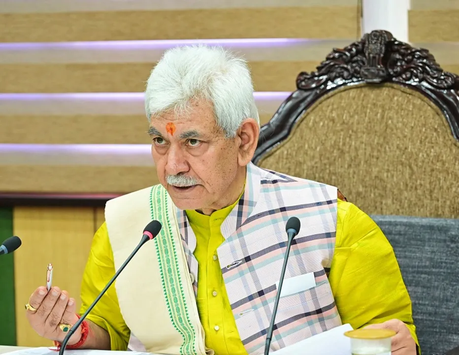 J&K LG Manoj Sinha