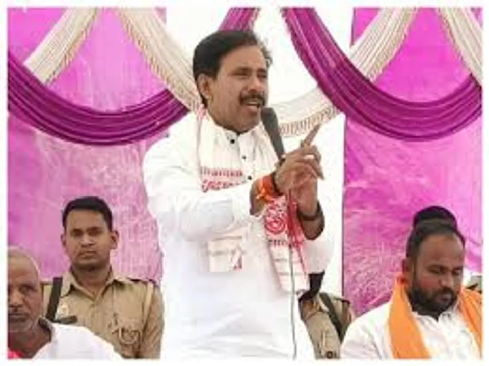 BJP leader Anil Rajbhar