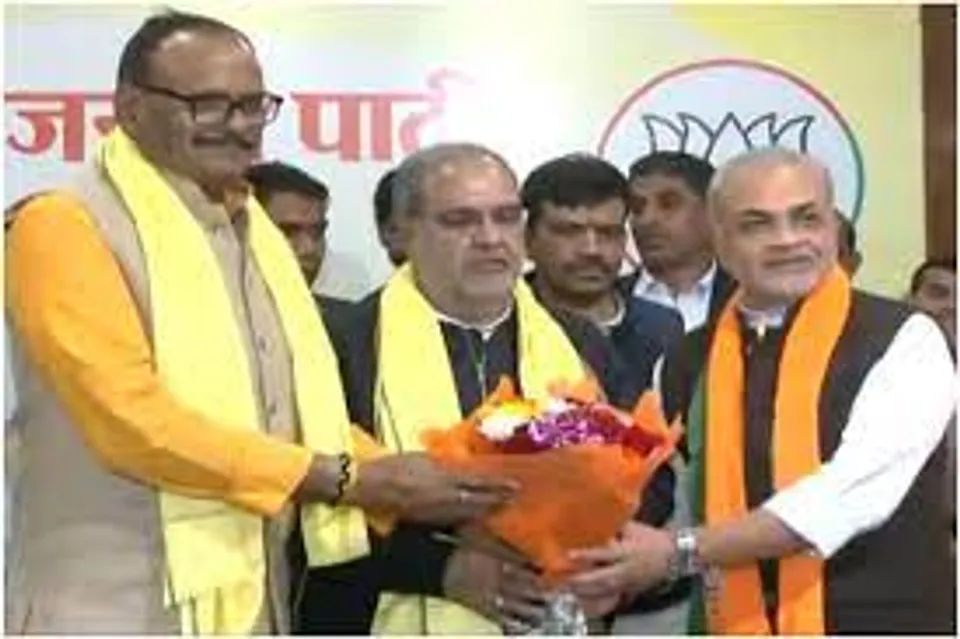 Vibhakar Shastri Joins BJP