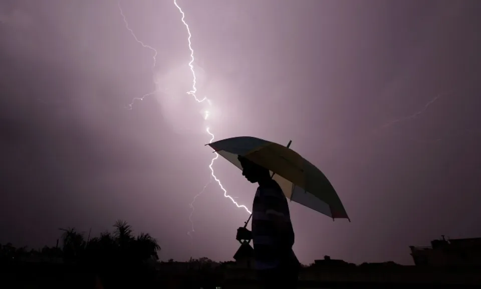 lightning strikes in Bihar