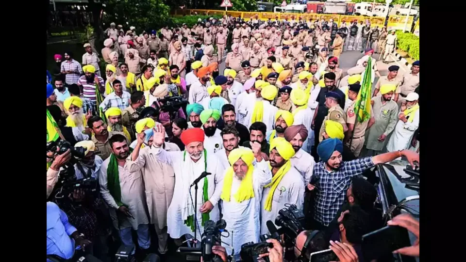 Farmers Protest in Punjab 